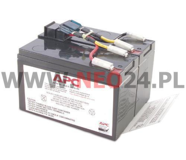 APC Zamienna kaseta akumulatora RBC48 - 531710 - zdjęcie